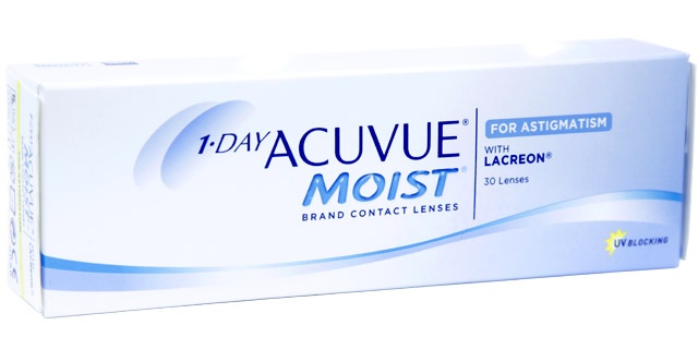 1-Day Acuvue Moist for Astigmatism 30pk