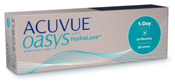 1-DAY Acuvue Oasys with HYDRALUXE 30pk